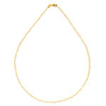 Nava Necklace – 14k Italian Gold Heart Chain